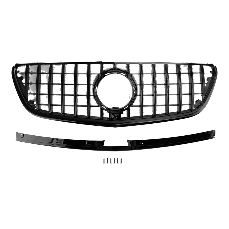 Mercedes Vito W447 15-19 GT Style Gloss Black Front Grille