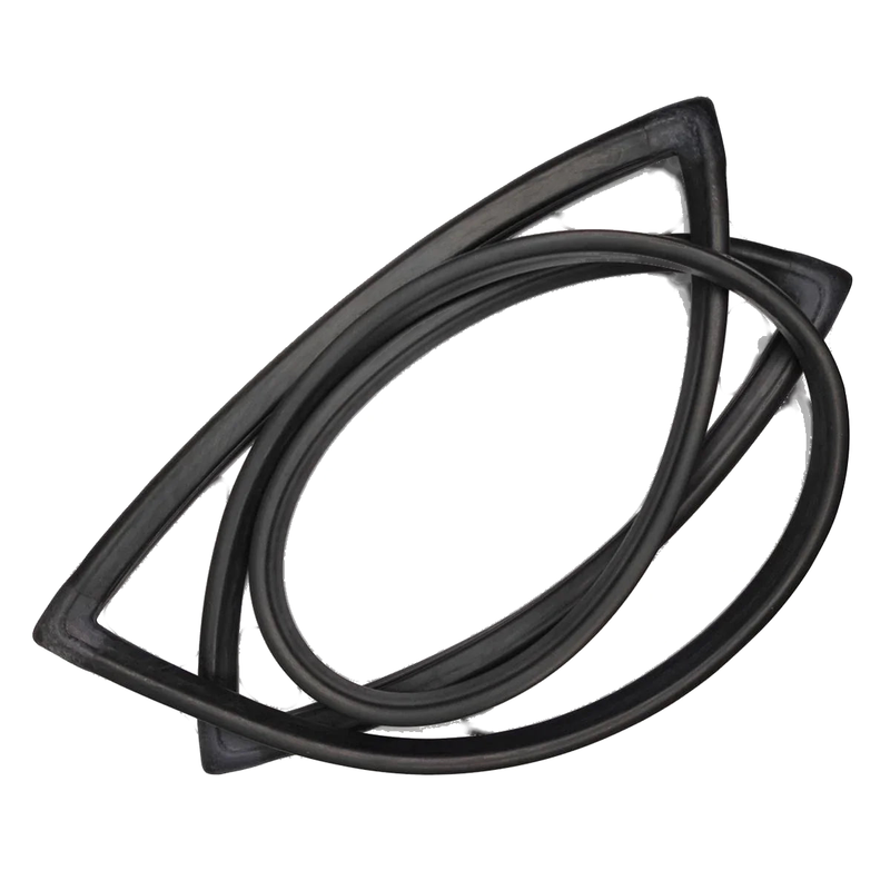 Windshield Rubber Weatherstrip F+R w/o Molding Fits Datsun Bluebird 510 D12