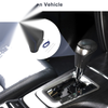 BMW 3 Series Black Blue Faux Leather Gear Shift Knob Cover (2004-2012)