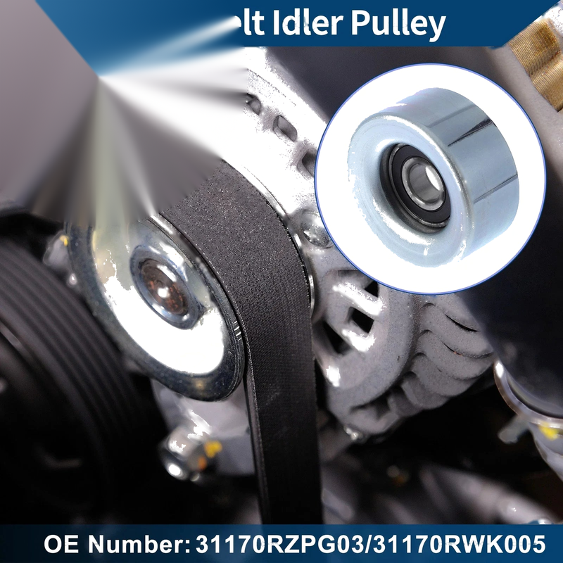 Honda Civic (2007-2011) 1 Pc Drive Belt Idler Pulley