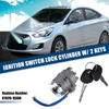 Hyundai Accent Ignition Switch Lock Cylinder w/ Key (2006-2011)