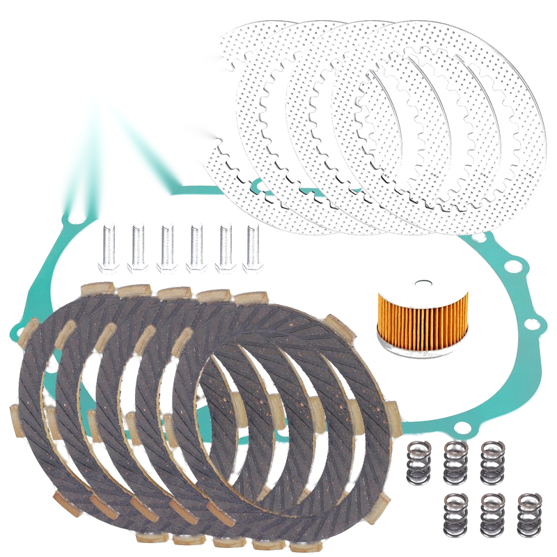 Suzuki DRZ110 2003-2005 Heavy Duty Clutch Friction Steel Plates Kit w/Gasket