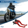 Yamaha YZF-R125 2 x Brake Clutch Lever Solid Red (2014–2020)