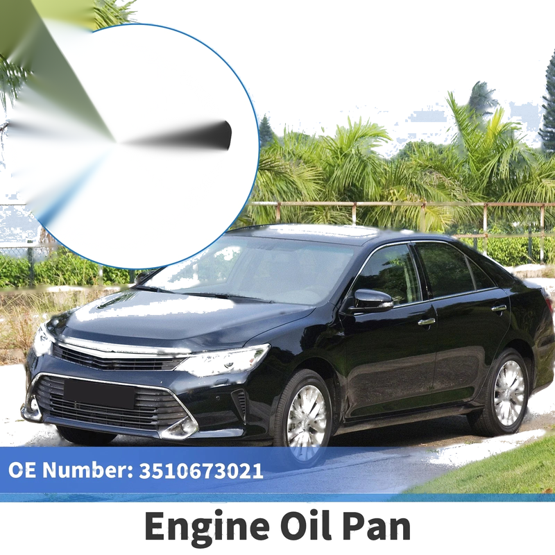 Toyota Camry (2015-2018) - Steel Black Engine Oil Pan