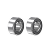 2 x Ball Bearings 15x35x14mm Double Sealed Chrome Steel Z2 ABEC1