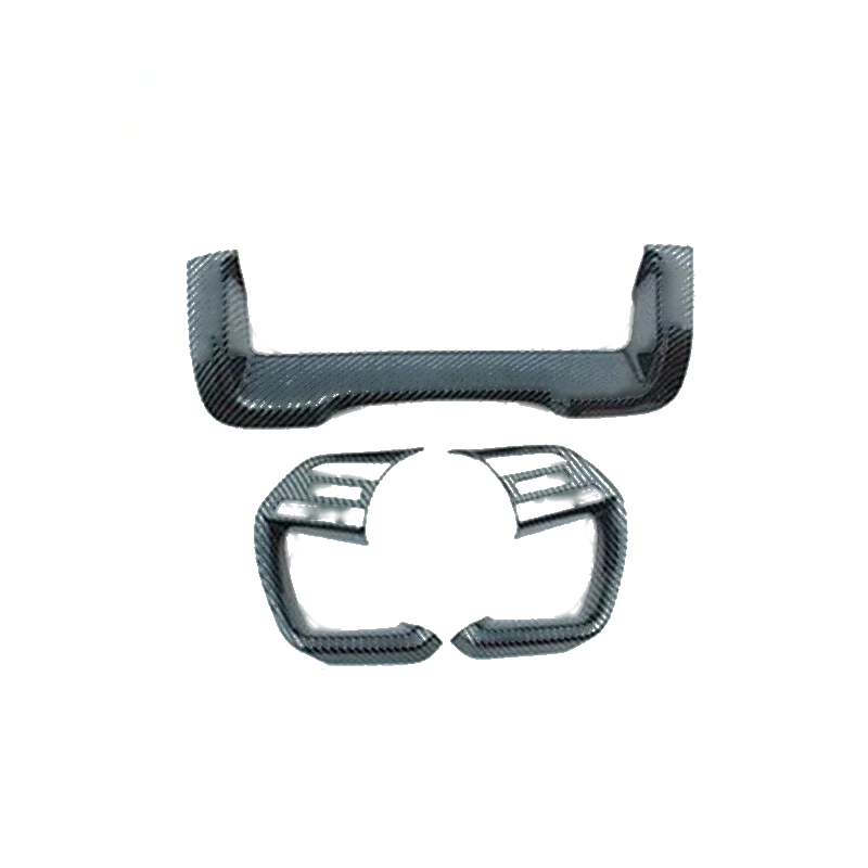 Hyundai Tucson 3x Carbon Fiber Steering Wheel Button Cover Trim (2022–2024)