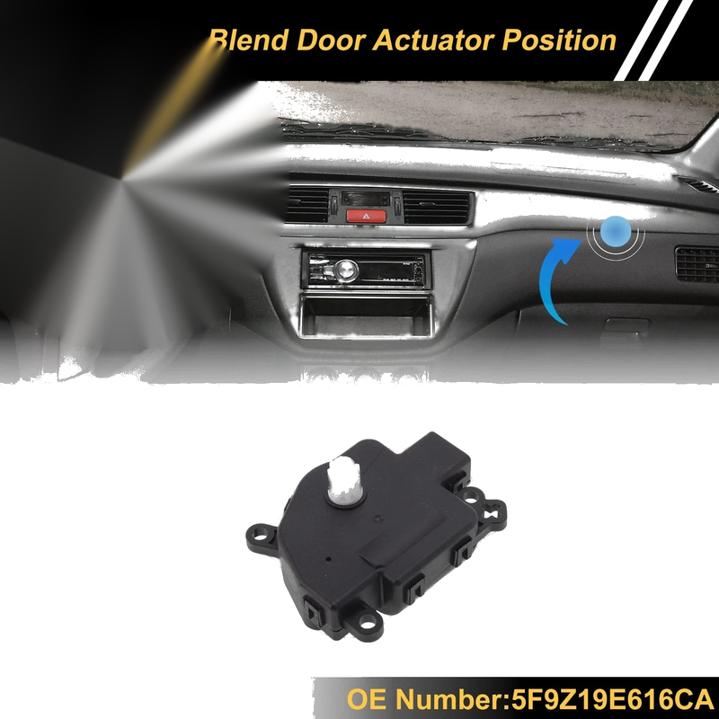 Ford Freestyle HVAC Heater Blend Door Actuator (2005-2007)