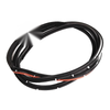 Door Rubber Seal Weatherstrip Front LH Fits Honda Civic DX EX SED 4D 1988-91 D06