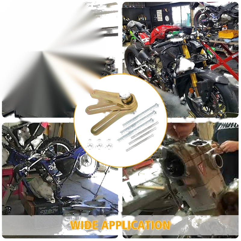 ATV Motorcycle Crank Puller Installer Tool Crank Case Splitter Separator