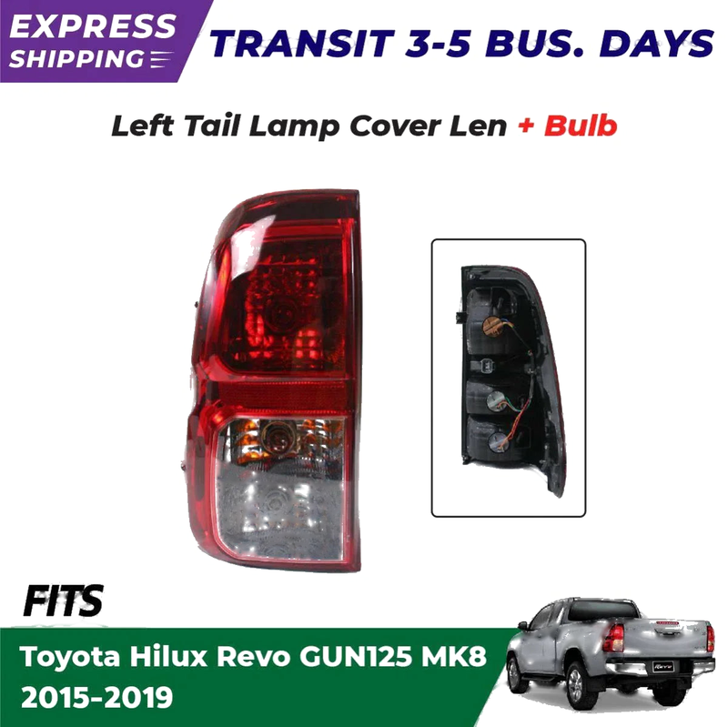 LH Tail Light Rear Lamp Fits Toyota Hilux Revo SR5 GUN M70 M80 Truck 2015-19 DE