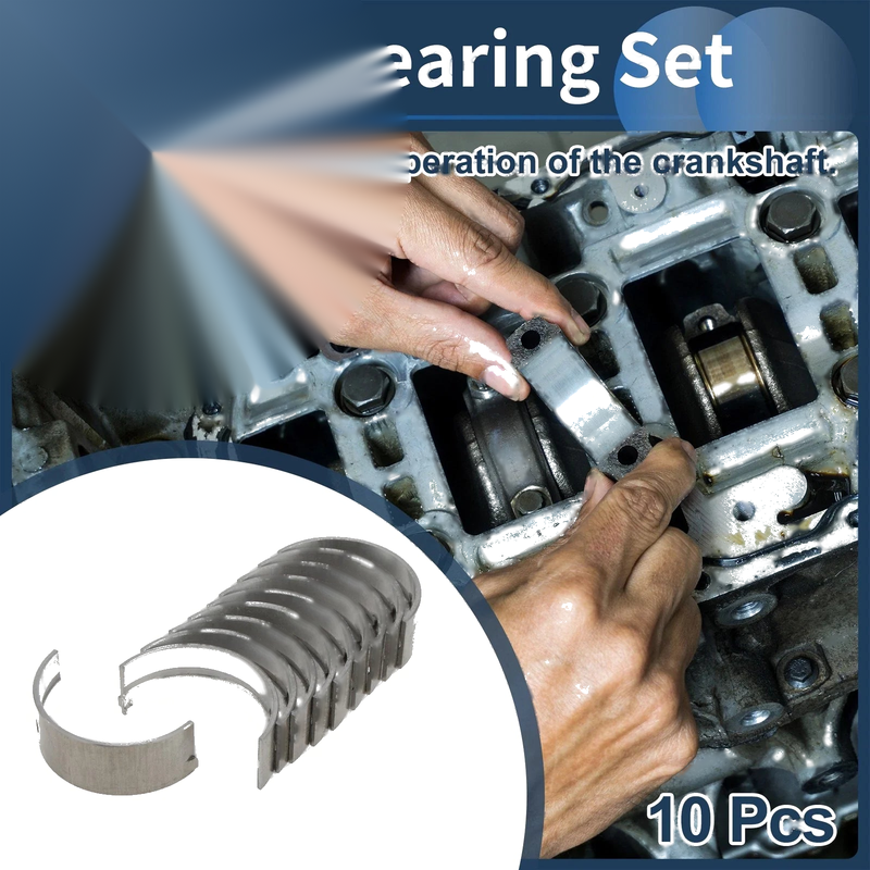 TOYOTA COROLLA Main Bearing Set 10 Pcs (1974–1998)