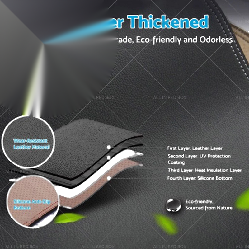 LDV T60 Ute (2017-2024) Non-Slip Dash Mat Microfiber Leather