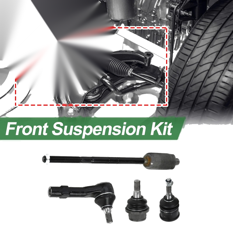 Ford Explorer 8pcs Front Suspension Kit Tie Rod Ends & Ball Joints (2002-2010)