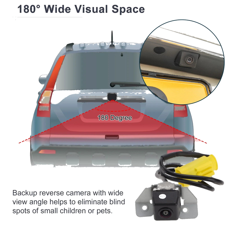 Hyundai Tucson Rear View Camera 120-180 Degree (2011-2013)