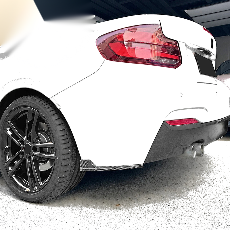 BMW F22 F23 M Sport Rear Bumper Side Cover Trim (2015-2019)