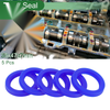 Oil Seal 35x47x7mm Seal Ring Rotary Shaft TPU 5 Pcs