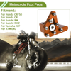 Honda CRF50 Foot Pegs 1 Pc