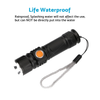 Various Models Rechargeable Waterproof LED Flashlight Torch