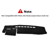 Toyota Hiace SLWB Van Dashboard Cover 2005-2018 Dash Mat