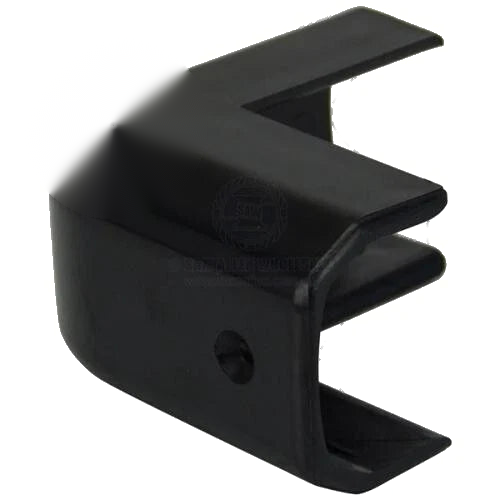 Various Models Gunwale Corner Cap Plastic Black 42mm x 32mm Angled