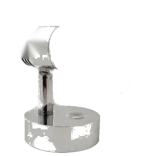 2 X Caravan Boat Bulkhead Lights LED with USB Outlet Chrome/White