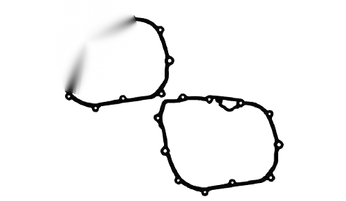 Honda AX 1 AX 1 NX250 NX 250 2 x Clutch Cover Gaskets (1988–1990)