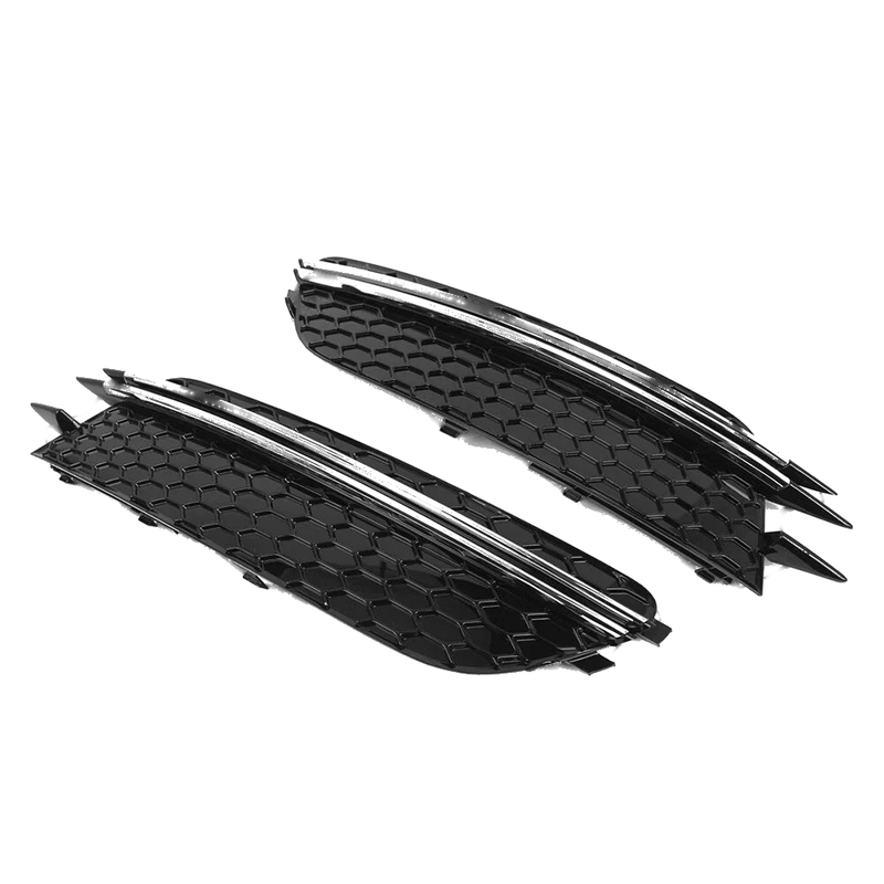Audi A6 C7 Sedan Honeycomb Fog Light Grill (2012-2015)