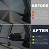 Ford Explorer Left Right Side Ox Horn Rear View Mirror Covers (2020-2024)
