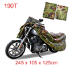 XL 1 x Rain Dust Camouflage Outdoor Waterproof UV Motorcycle Cover