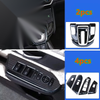 Honda CR-V 6x Black Shift Panel Window Lift Switch Cover Trim (2017–2022)