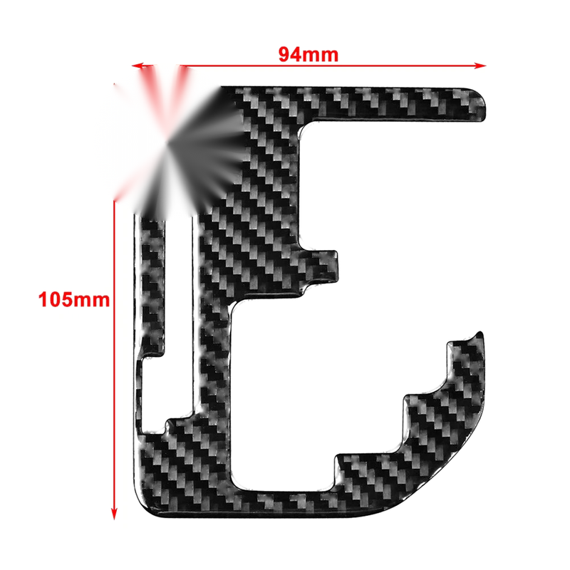 Toyota Tundra Carbon Fiber Gear Shift Panel Cover Trim (2014-2021)