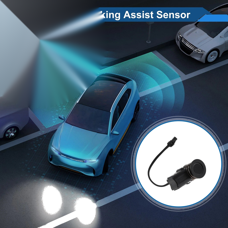 Toyota Yaris (2005-2013) Black 1 Pc Reverse Backup Parking Sensor