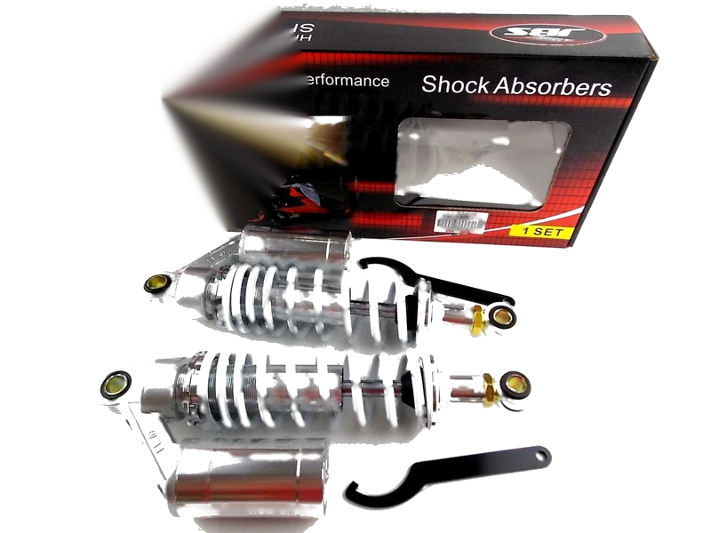 Ducati Scrambler 350mm JBS Rear Air Nitrogen Cell Shock Absorbers