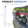 Honda XR 80R 100R / CRF 80F 100F Rear Axle Bolt With Nut (1985-2013)
