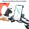 Handlebar Mount 4.7-6.8 Phones Black Motorcycle Phone Mount Holder
