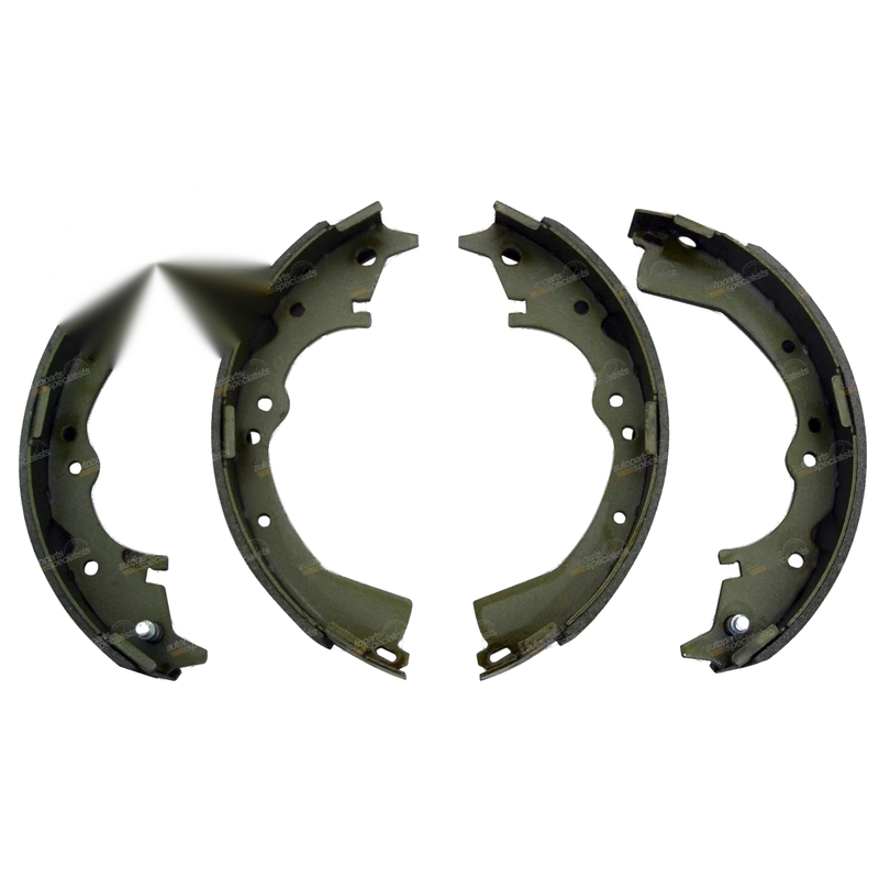 Hilux (YN57–YN58) Rear Brake Shoes Lining Set 2 x (1983–1988)