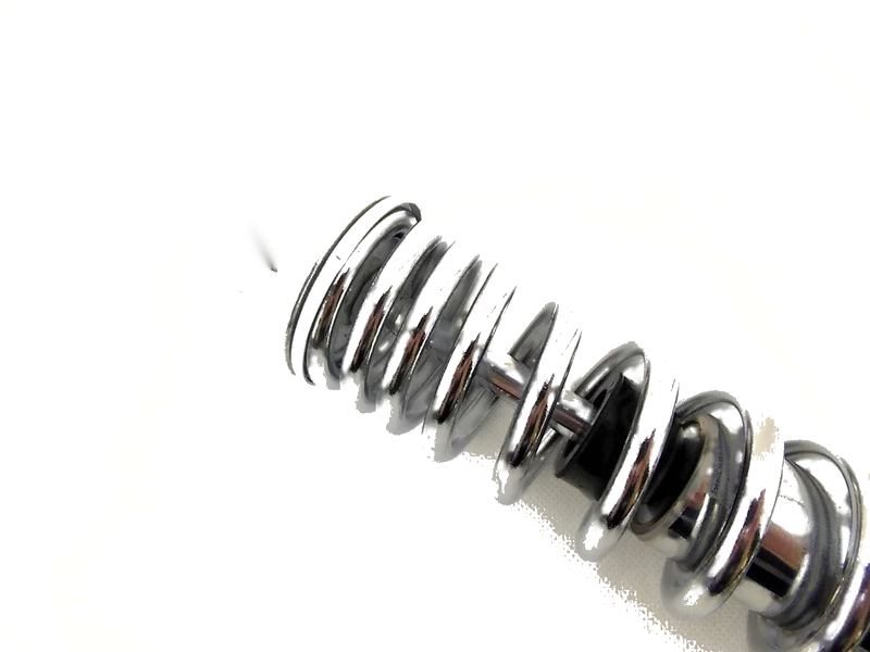 Suzuki TM75 320mm JBS Chrome Rear Shock Absorbers (1974-1977)