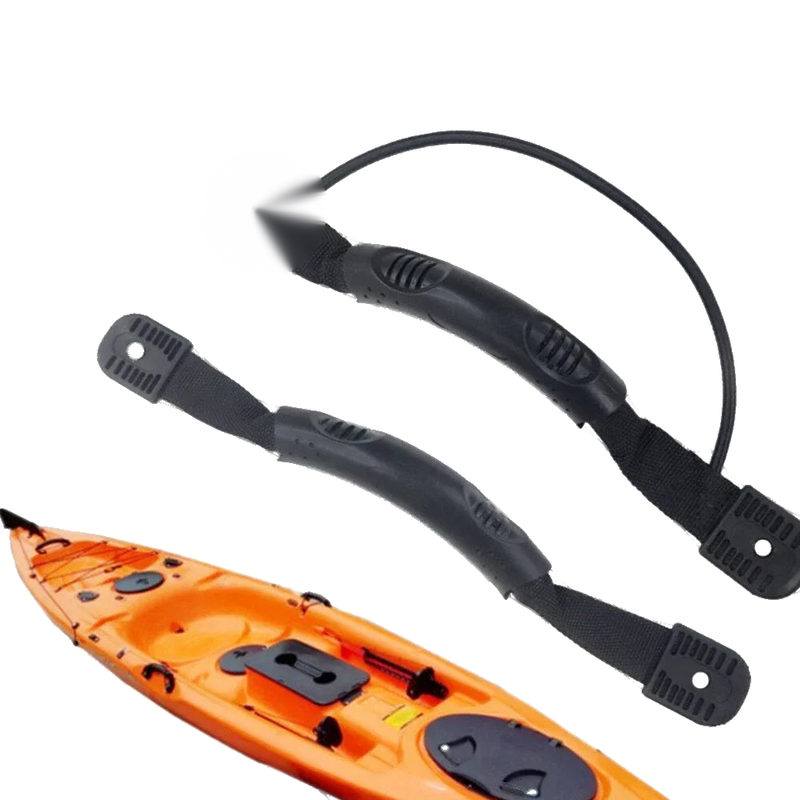 Canoe Kayak Side Mount Carry Handles w/ T-Handle & Cord & Pad Eye