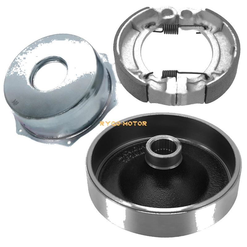 Yamaha Bruin 250 350 Rear Brake Drum Hub Shoes Cover (2004–2006)