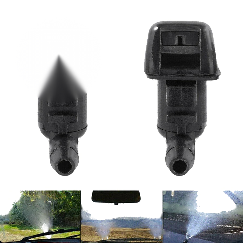 Ford Edge / Fiesta 2x Windshield Wiper Washer Jet Spray Nozzle (2011–2015)