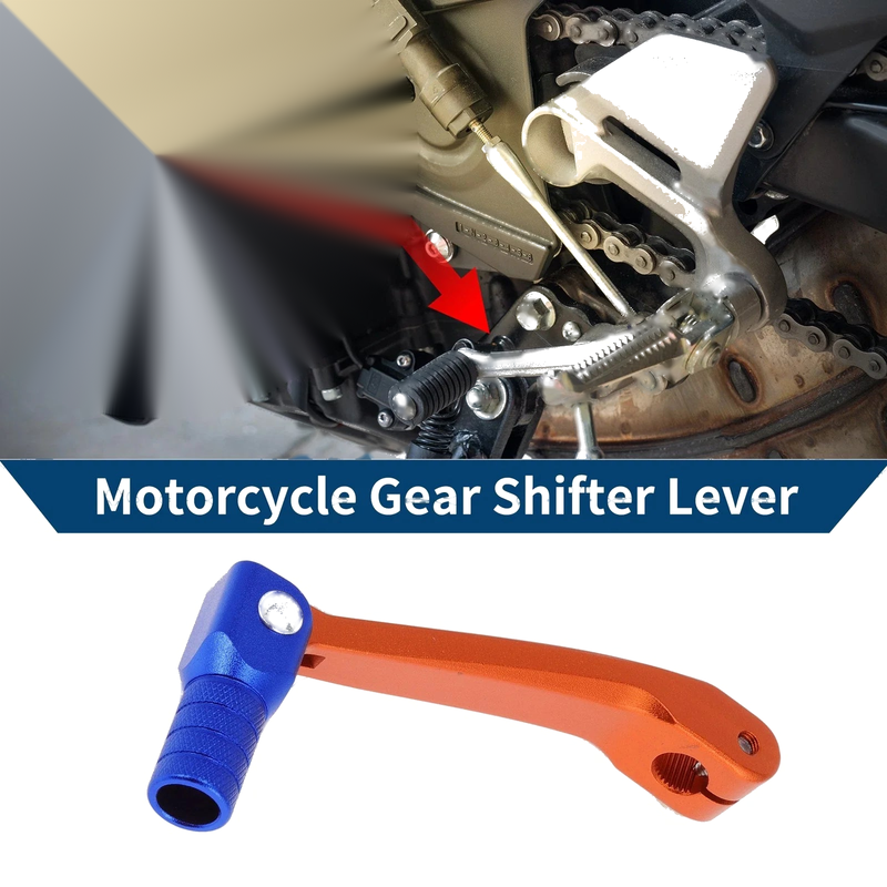 Honda CRF150F (2003-2017) Orange Blue Folding Motorcycle Gear Shifter Lever