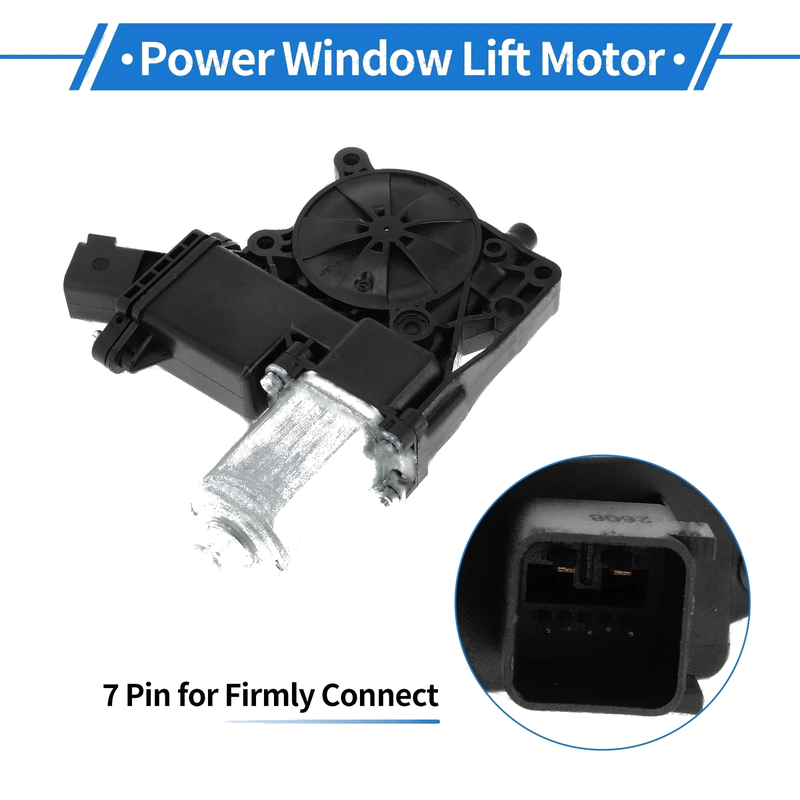 Ford Mustang Power Window Regulator Lift Motor (2015-2020)