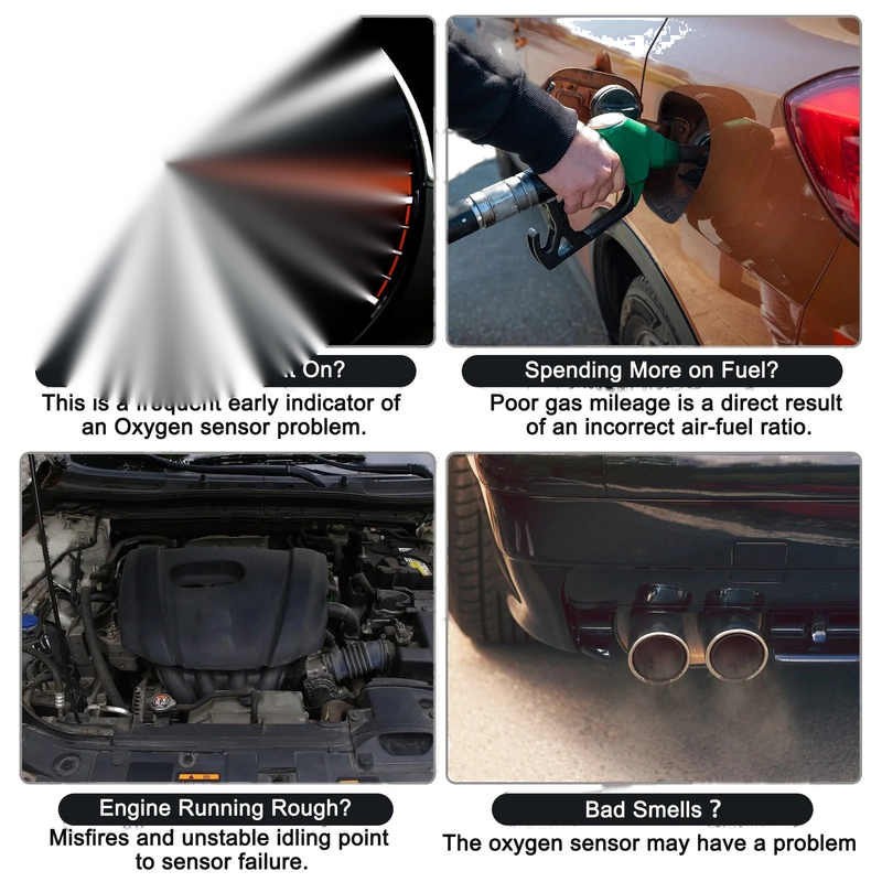 Toyota Tacoma 2.7L L4 (2005-2023) - 2 Pcs Oxygen Sensors