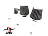 Universal 42mm Hi Flow Chrome Pod Air Filters (No Year Specified)