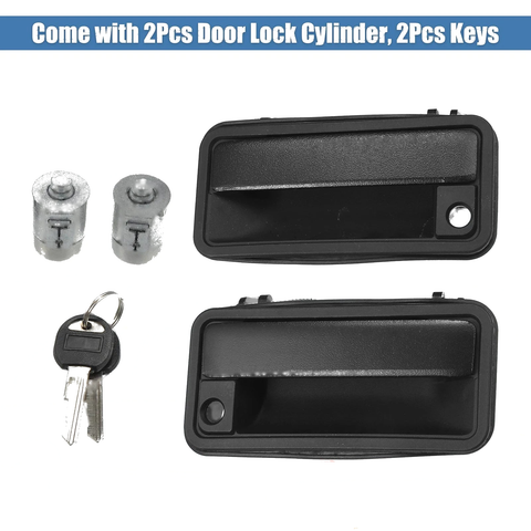 Chevrolet GMC Exterior Door Handle Lock Cylinder w/ Keys (2000-2006)