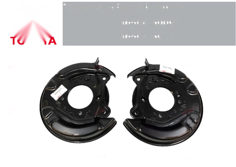 Toyota 4Runner Parking Brake Plate Right & Left Set (2003–2022)
