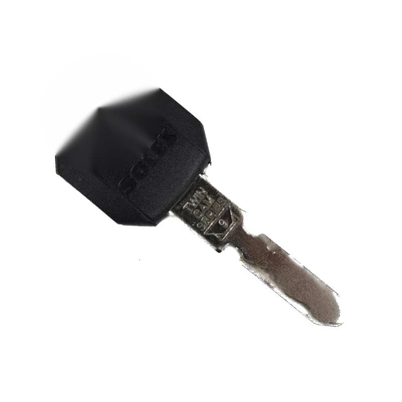 Solex Security Flat Key and Lock Cylinder Fits Nissan General Model 3-Door New