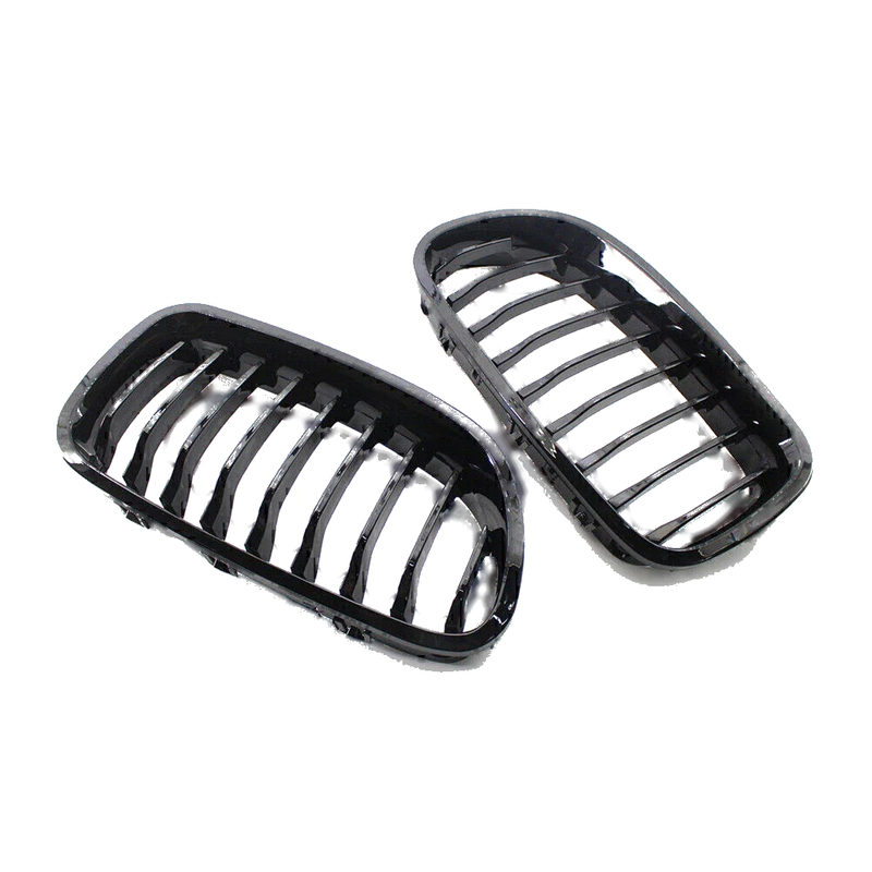 BMW F10 F11 M5 Gloss Black Front Kidney Grille (2010-2016)