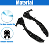 Toyota Prius Left & Right Front Bumper Cover Support Rails (2001-2009)