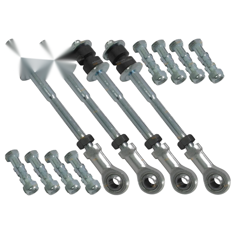 Nissan GQ Y60 Patrol 2-8" Extended Adjustable Sway Bar Link Kit